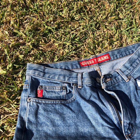 VINTAGE guess ? jean shorts